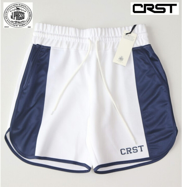 17,600円新品タグ付き【J.press×CRST】コラボ TRACK SHORTS ショートパンツ ハーフパンツ 1(w76) v6895