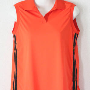 22,000円新品タグ付き【PGG パーリーゲイツ】ハイパーストレッチ ノースリーブ シャツ 0(S) v6941