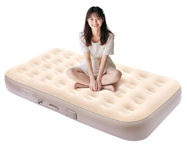 【大特価】エアマット 耐荷重200kg 枕付き エアーマットレス シングル エアーベッド アウトドア 厚さ25cm 防水 持ち運び便利 収納袋付き