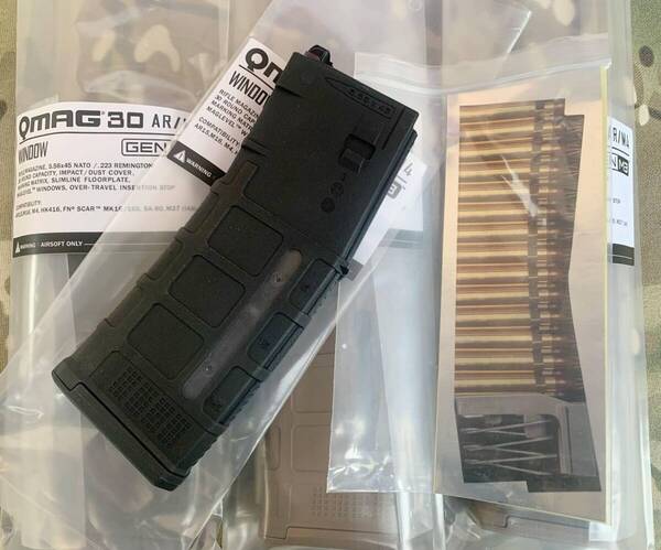 FCC x PTW社製 SYSTEMA トレポン 対応 PMAG 30 AR/M4 GEN M3 Windowタイプ マガジン BK色 システマ PTW /