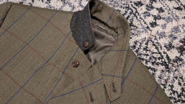 special vintage HERMES cashmere jacket 48 好配色 カシミヤ ウール ハッキングジャケット エルメス アルニス arnys