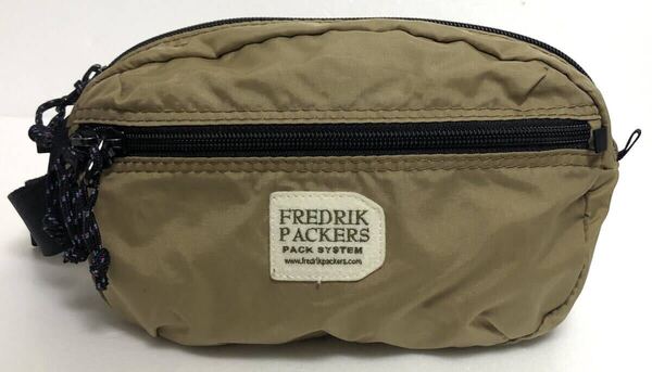 フレドリックパッカーズ 2505103 ウエストポーチ ベージュ ショルダーバッグ FREDRIK PACKERS ウエストバッグ
