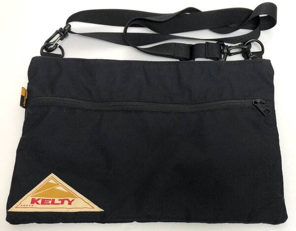 KELTY ケルティ 2504307 ショルダーバッグ サコッシュ ブラック 黒