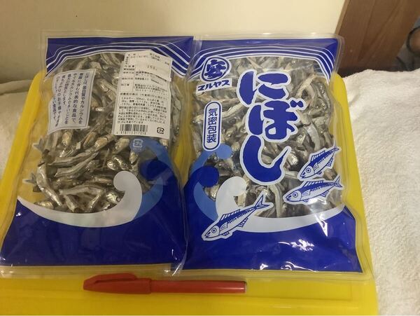 にぼし 煮干し 150g 2袋 かたくちいわし 国内産 マルヤス 仕入除500円超10%オマケ 送料負担別で1-2出品 賞味2027/01 在庫2