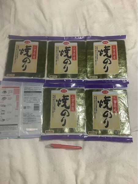 板海苔 焼のり 三重県産 海苔 10枚入 6袋 cope 仕入除500円超10%オマケ 多い程得 送料負担別各1〜10出品 賞味2025/09 在庫6