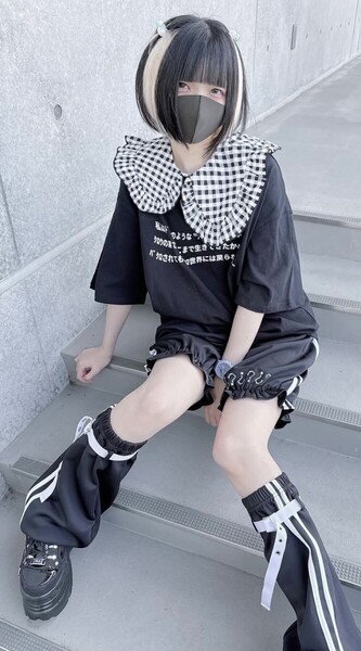 新品 ぬた。 Tシャツ のみ 黒 Sサイズ 半袖Tシャツ カットソー 悪魔界隈 サイバー サブカル あのちゃん系 ぬたの世界 暗黒界隈 イルイル系