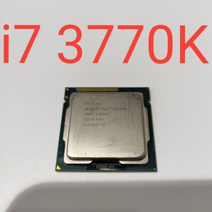 A0045 Intel Core i7 3770K 動作確認済み LGS1155 sundyBridge CPU 翌日発送