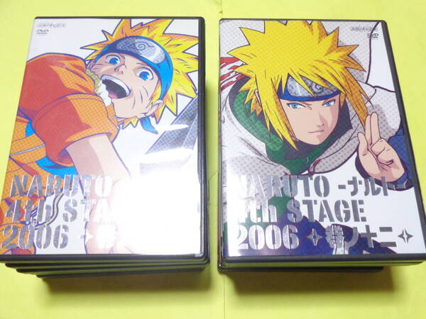 セル版 DVD/NARUTO ナルト 4th STAGE 2006 巻ノ一~巻ノ十二 第1巻~第12巻 全12巻セット