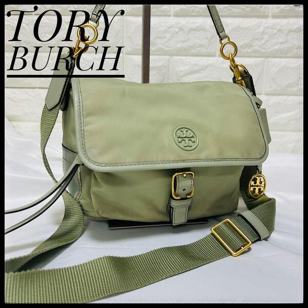 TORY BURCH トリーバーチ ハンドバッグ グリーン 緑 トートバッグ 鞄 バッグ カバン ショルダーバッグ 肩掛け ポーチ ポシェット 2way