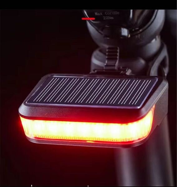 サイクリング安全ソーラーテールライト充電式 USB Led バイク太陽光発電自転車自転車
