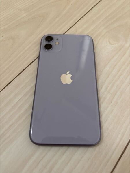 iPhone11 Apple iPhone SIMフリー パープル 利用制限〇 SIMロック解除済 SIMフリー 128gb