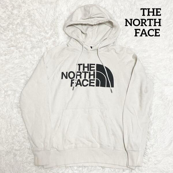 D34 THE NORTH FACE ザノースフェイス パーカー ホワイト XS表記