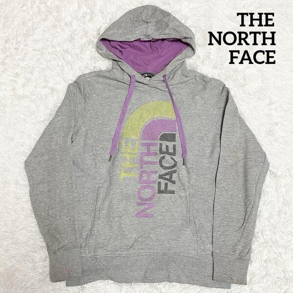 D33 THE NORTH FACE ザノースフェイス パーカー グレー S表記