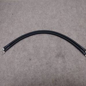 送料無料 大容量ケーブル黒2本 6AWG 14SQ 15SQ バッテリー ソーラーパネル インバーター チャージコントローラー エレキ12V24V