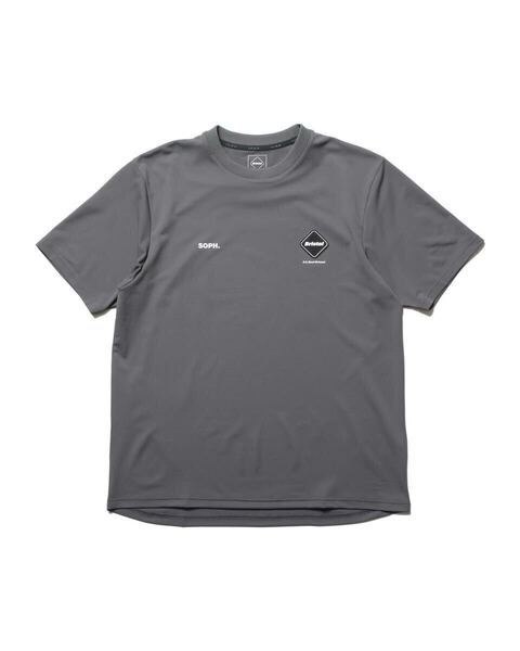 M 新品 送料無料 FCRB 25SS AUTHENTIC LOGO S/S TEAM TOP GRAY SOPH SOPHNET F.C.R.B. ブリストル BRISTOL F.C.Real Bristol Tシャツ