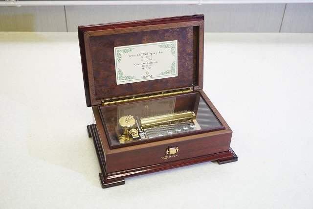 【超美品】SANKYO ORPHEUS オルゴール 星に願いを / 虹の彼方に Yahoo!オークション -「sankyo orpheus」の落札相場・落札価格