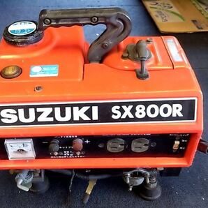 SUZUKI ポータブル発電機 SX800R
