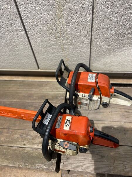 チェンソー(STIHL) 2台1セットでの出品です!