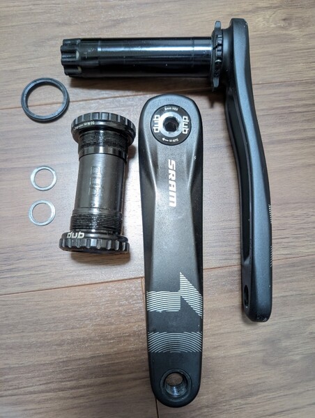 175mm X1 1000 EAGLE dub SRAM スラム クランク BB付属