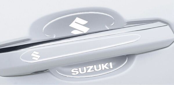 スズキ ドアハンドルプロテクター シリカゲル ガード 保護 傷防止 ステッカー