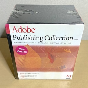 新品未開封 Adobe Publishing Collection 日本語版 Mac版 Macintosh版 Photoshop 6.0 Illustrator 9.0 PageMaker 6.5 Plus Acrobat 4.0
