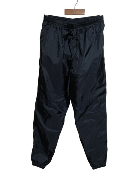 ナイキ NIKE メンズ ナイロン パンツ L ブラック BLACK 黒 薄手 90S 白タグ