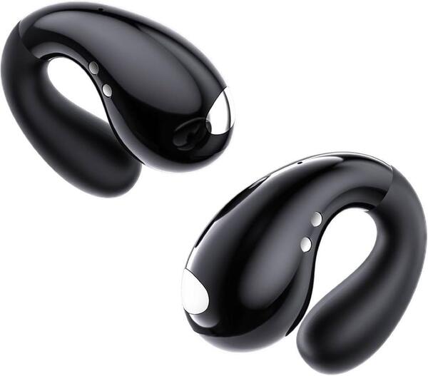オープンイヤー型ワイヤレスイヤホン Bluetooth 5.3 /耳挟み式/IPX7防水規格/ 最大36時間再生/ 急速充電対応 ENCノイズキャンセリング