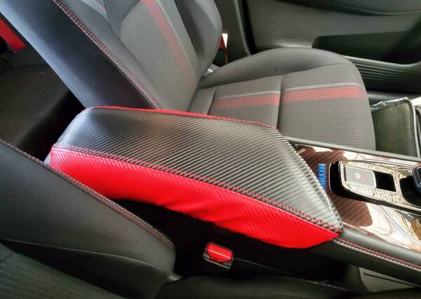 ノート E13 オーラ FE13 e-POWER NISMO アームレスト カバー レッドライン 日産車用 内装 ドレスアップ カスタム パーツ アクセサリー