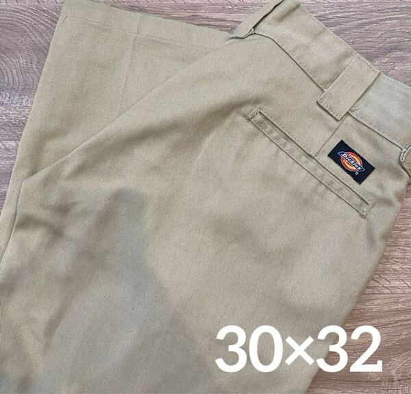 ディッキーズ W30xL32 スキニースリムパンツ ベージュ WP873KH Dickies チノパン
