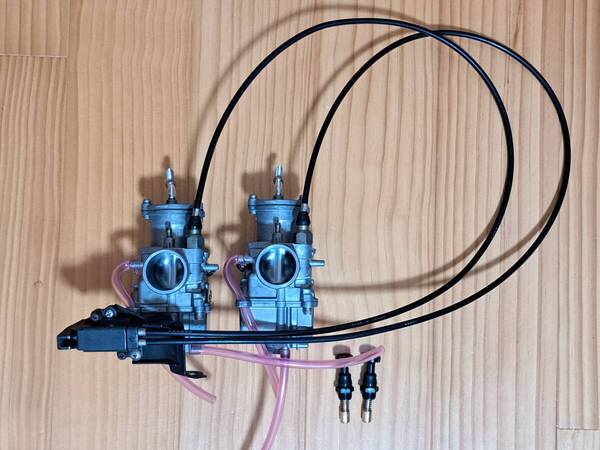 ★送料無料 ★RZ250 RZ350 RZ250R RZ350R 京浜正規品 PWK28MⅡ(FJ0120)キャブレター ★自作チョークセット