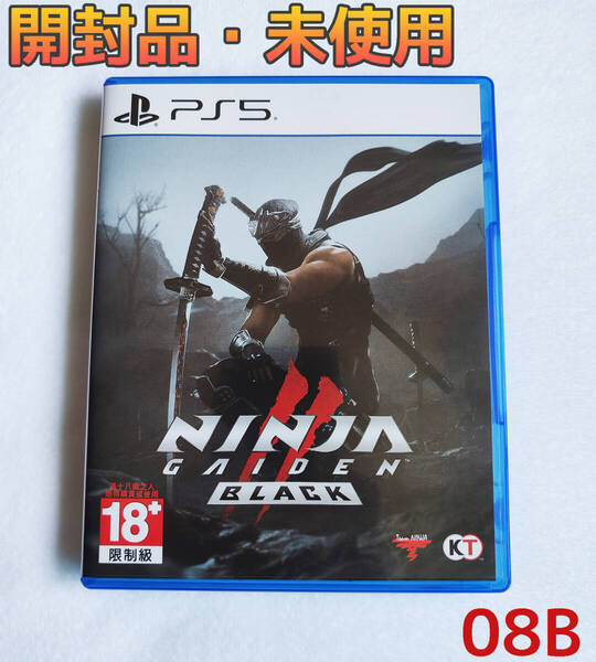 PS5 NINJA GAIDEN 2 Black ニンジャ ガイデン 2 ブラック 日本語あり アジア版 開封未使用 (管:08B)