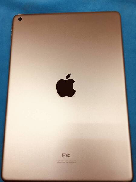 【送料無料】外観美品 Apple iPad 第7世代 Wi-Fi 128GB ゴールド 電池容量少 訳あり