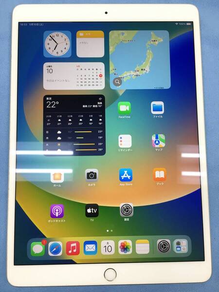 【送料無料】 外観美品 電池86% Apple iPad Air 3 Wi-Fi 64GB シルバー 液晶の周辺部に赤み 訳あり