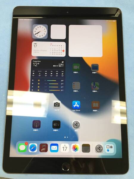 【送料無料】電池91% Apple iPad 第7世代 Wi-Fi 128GB スペースグレイ 電源ボタン訳あり