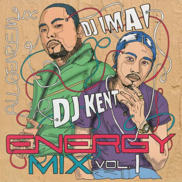 06-58【即決】★送料無料★新品ケース付★2CD★DJ IMAI & DJ KENT★ENERGY MIX VOL.1★大阪CLUB AZURE★