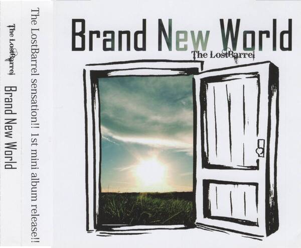 06-58【即決】★送料無料★新品ケース付★The LostBarrel★Brand New World★2014年★1stミニ★黄海達也★ひっか★ひではる★菅原亮平★