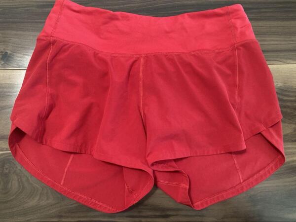 ルルレモン lululemon Speed Up Short Long *4" サイズ6 美品☆☆ ショートパンツ