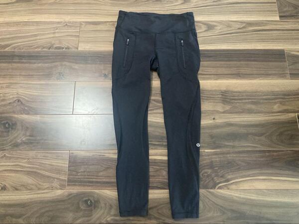 ルルレモン lululemon Invigorate 7/8 Tight サイズ6 やや難あり・説明ご参照 レギンス パンツ タイツ