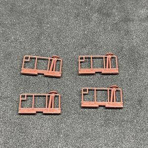 送料無料 新品 ばらし TOMIX トミックス 国鉄 JR貨車 コキ50000 手摺り 手すり てすり パーツ 4個まとめて