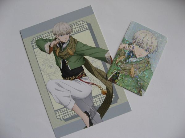 【 公式グッズ 】梶蓮 WIND BREAKER トレーディングホログラムカード アニメイト特典ポストカード 五獣ver. ウィンブレ