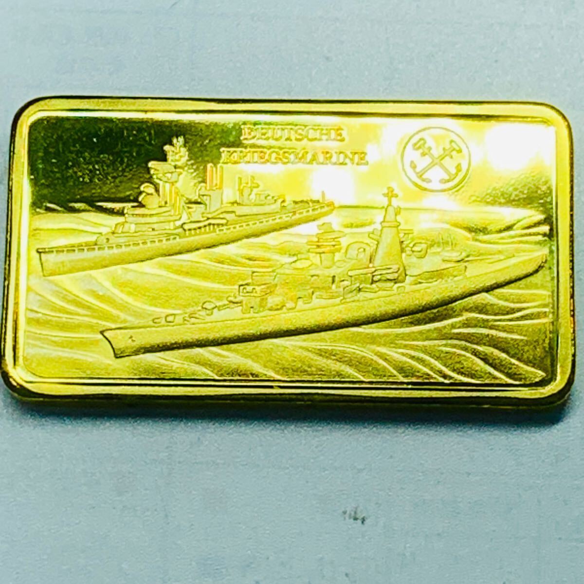 B1850 外国古銭ドイツ 1933年 ドイツ連邦海軍練習船記念大型硬貨