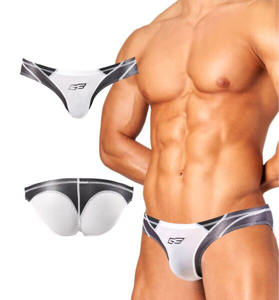GX3 ジーバイスリー SPLASH FUSION モノトーン ビキニパンツ XLサイズ ホワイト