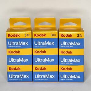Kodak UltraMAX400 Newパッケージ 135-36 3Px3箱(合計9本)期限2026年11月
