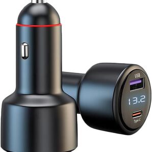 カーチャージャー PD65W PD3.0 QC3.0