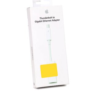 (中古)Thunderbolt - ギガビットEthernetアダプタ Apple MD463ZM A 純正品 極美品