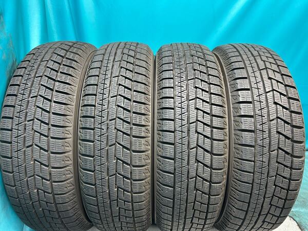 2022年製155/70R13バリ山!中古スタッドレスタイヤ4本セット YOKOHAMA アイスガード6 シックス iceGUARD6 IG60
