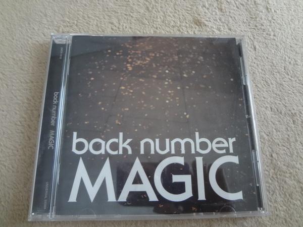 中古CD.back number、MAGIC、バックナンバー、マジック、12曲入り、中古
