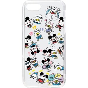 Premium Style カナヘイ画 iPhone ース ミッキー&フレンズ PG-DKPT22M01MKY 275