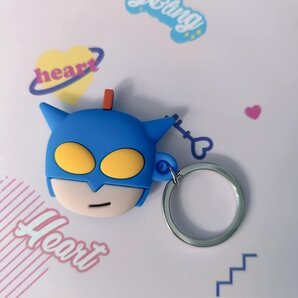 Airtagに対応保護ケース Airtag ケースカバ 下防止 萌え萌え おしゃれ リングロープ 付き 1個入り 386