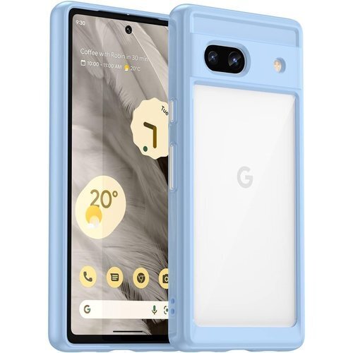 Google Pixel 7a ケース『AFINER』 指紋防止 擦り傷防止 レンズ保護 着脱簡単 ダークブルー 572